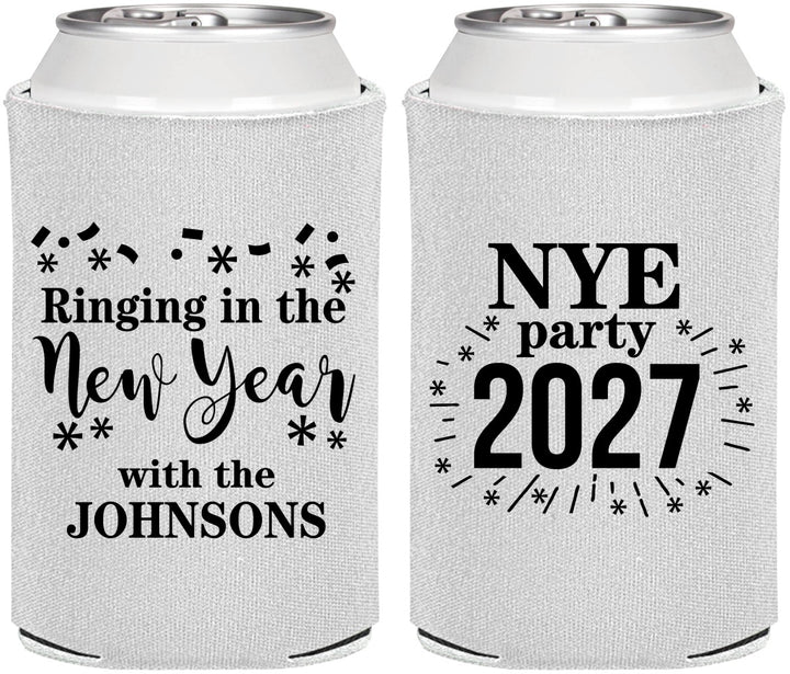 Personalized New Years Can Coolers - 2027 Ringing In | 170013