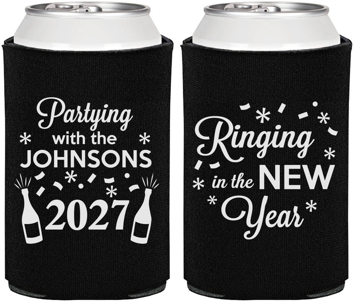 Personalized New Years Can Coolers - 2027 Ringing In | 170014