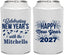 Personalized New Years Can Coolers - 2027 Nye Confetti | 170015