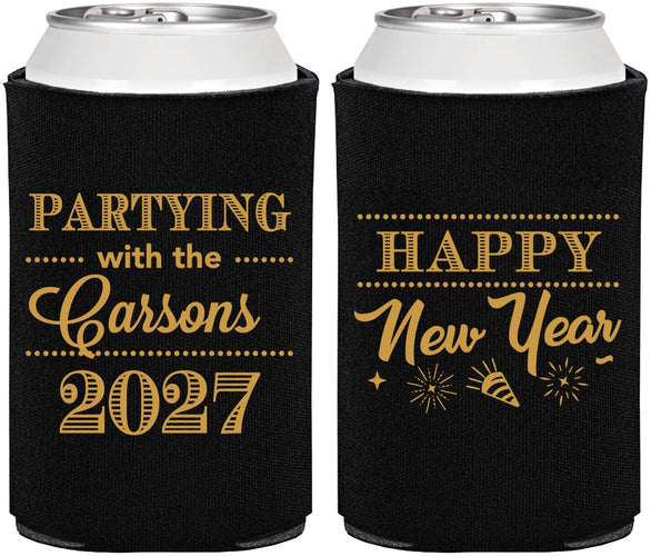 Personalized New Years Can Coolers - 2027 Nye | 170016