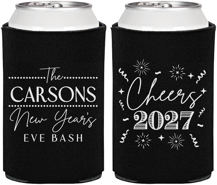Personalized New Years Can Coolers - 2027 Cheers | 170018