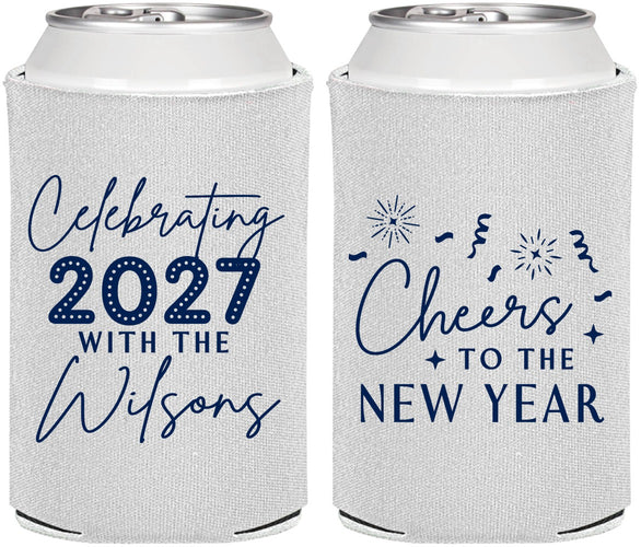 Personalized New Years Can Coolers - 2027 Cheers | 170019