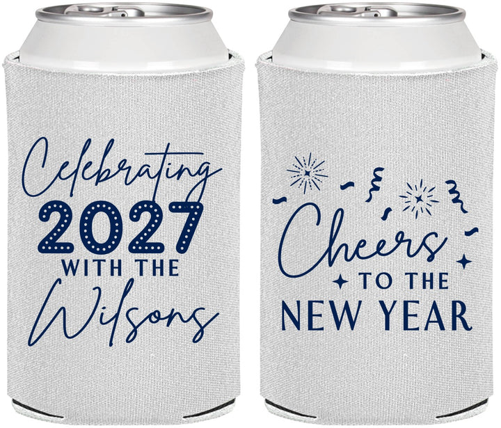Personalized New Years Can Coolers - 2027 Cheers | 170019