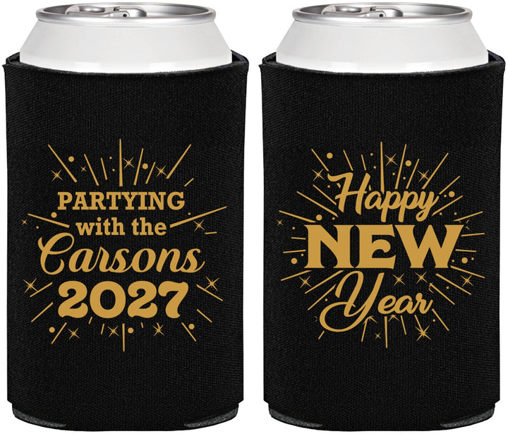 Personalized New Years Can Coolers - 2027 Nye | 170020