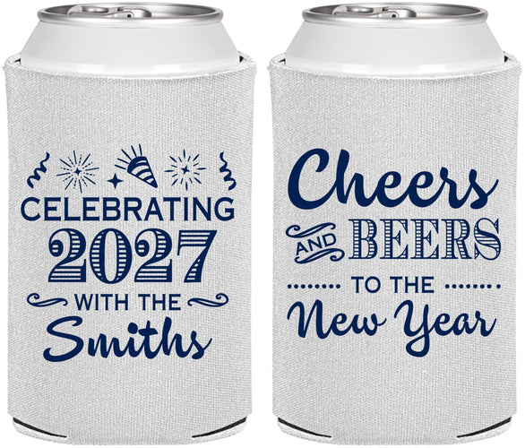 Personalized New Years Can Coolers - 2027 Cheers | 170023