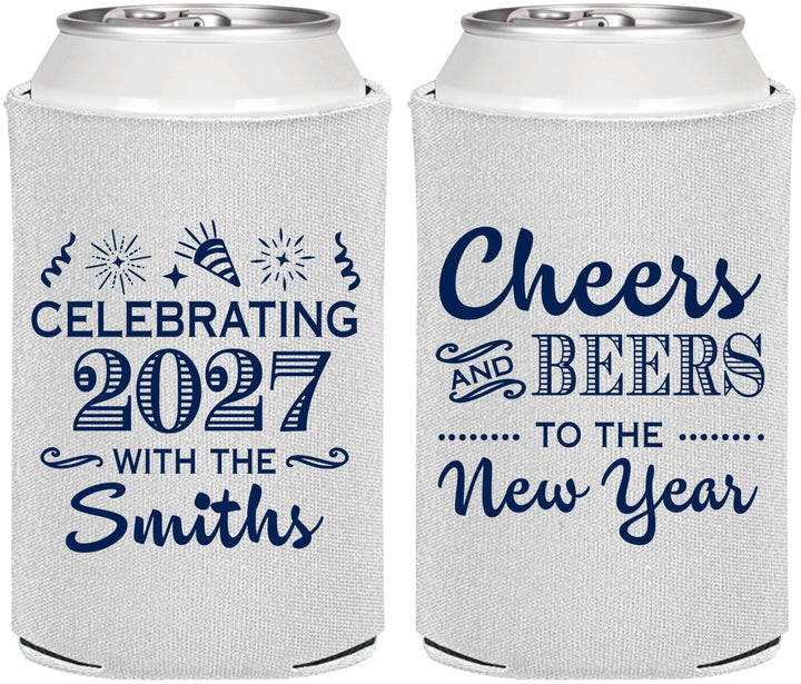 Personalized New Years Can Coolers - 2027 Cheers | 170023
