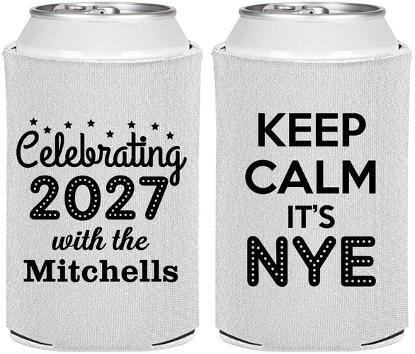 Personalized New Years Can Coolers - 2027 Nye | 170025