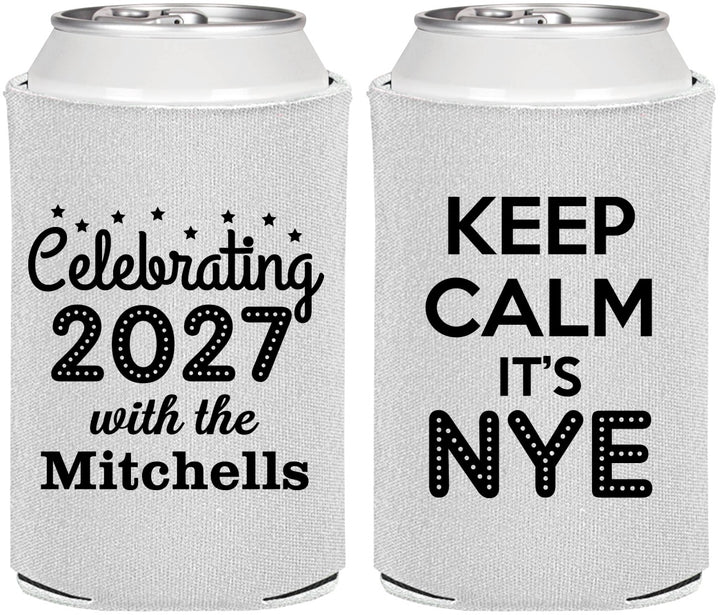 Personalized New Years Can Coolers - 2027 Nye | 170025