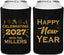 Personalized New Years Can Coolers - 2027 Nye Confetti | 170028