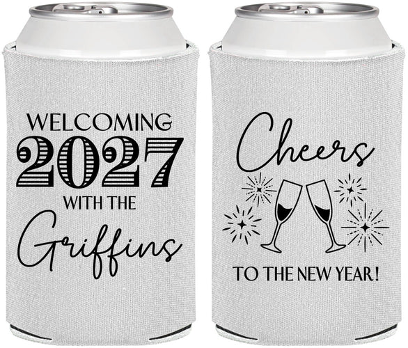 Personalized New Years Can Coolers - 2027 Cheers | 170029