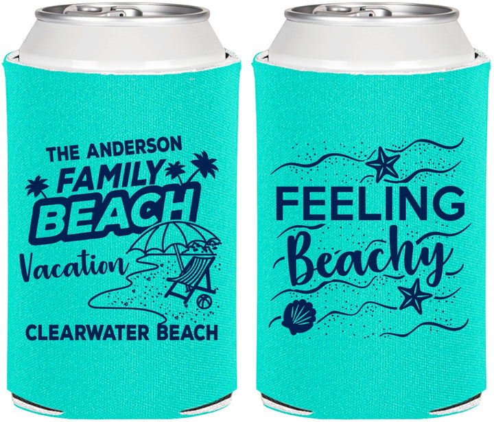 Personalized Family Vacation Can Coolers - Feeling Beachy | 180002