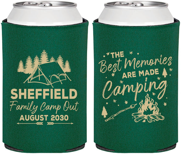 Personalized Family Vacation Can Coolers - Camping Park | 180015