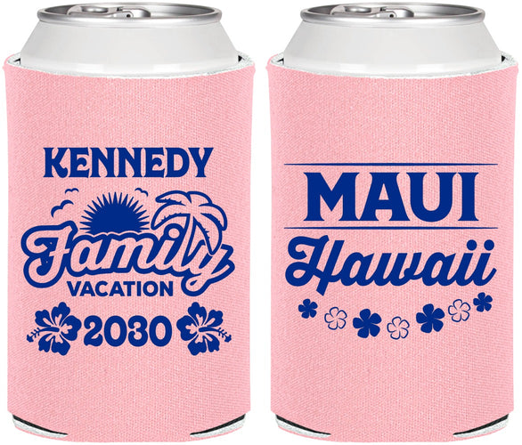 Personalized Family Vacation Can Coolers - Hawaii | 180040