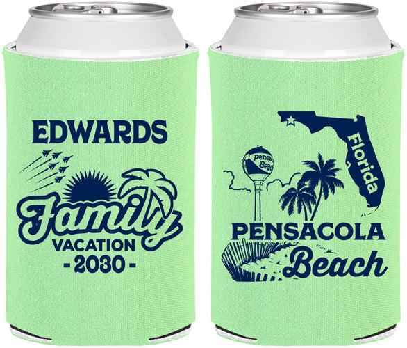 Personalized Family Vacation Can Coolers - Florida | 180044
