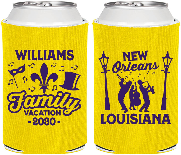Personalized Family Vacation Can Coolers - New Orleans | 180047