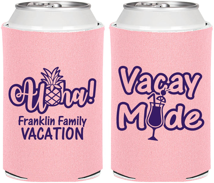 Personalized Family Vacation Can Coolers - Hawaii | 180053