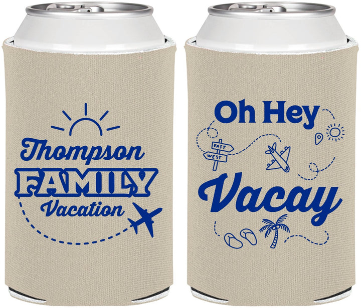 Personalized Family Vacation Can Coolers - Beach | 180056