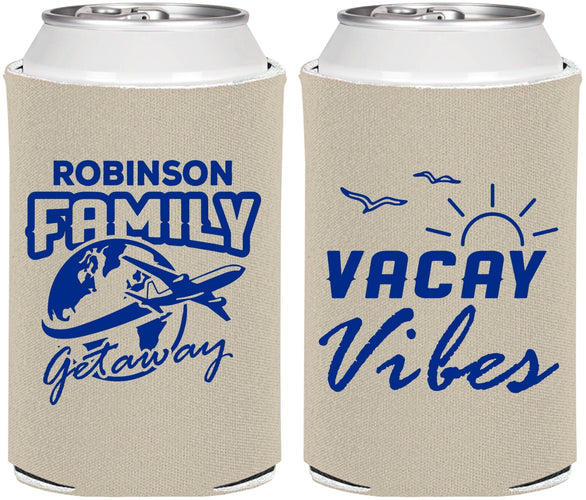 Personalized Family Vacation Can Coolers - Vacay Vibes | 180057
