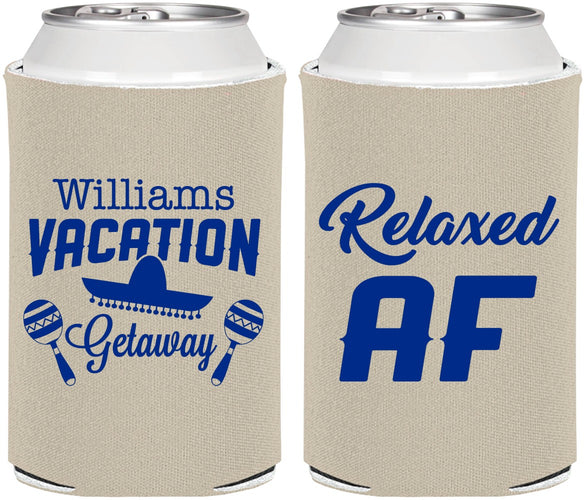 Personalized Family Vacation Can Coolers - Beach | 180059