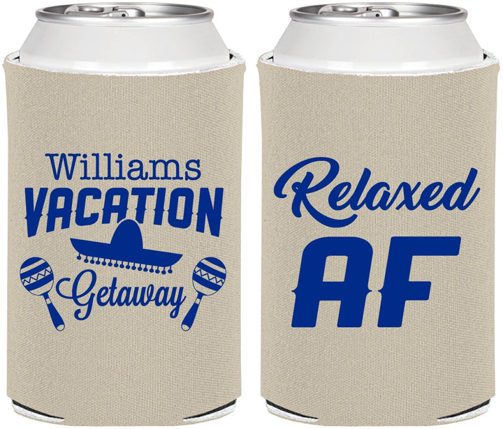 Personalized Family Vacation Can Coolers - Beach | 180059