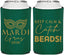 Personalized Mardi Gras Can Coolers - Beads Nola | 190007