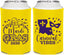 Personalized Mardi Gras Can Coolers - Fleur De Lis Carnaval | 190012