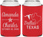 Personalized Wedding Can Coolers - Texas | 192