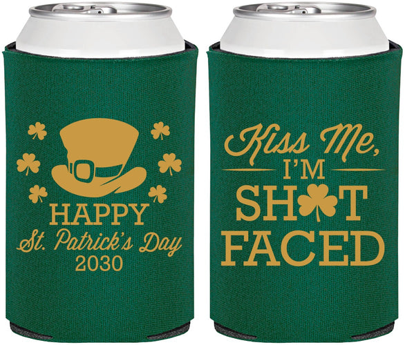 Personalized St Patricks Day Can Coolers - Leprechaun | 200009