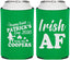 Personalized St Patricks Day Can Coolers - Irish Af Leprechaun | 200012