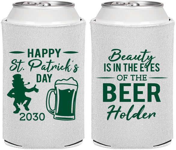 Personalized St Patricks Day Can Coolers - Leprechaun | 200019