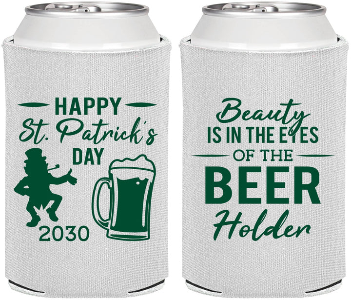 Personalized St Patricks Day Can Coolers - Leprechaun | 200019
