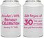 Personalized Birthday Can Coolers - 30th The Last 29 Years | 20019