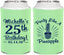 Personalized Birthday Can Coolers - 25th Pineapple | 20043