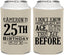 Personalized Birthday Can Coolers - 25th | 20054