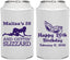 Personalized Birthday Can Coolers - 20th Mardi Gras | 20084