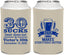 Personalized Birthday Can Coolers - 30th Sucks | 20097