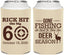 Personalized Birthday Can Coolers - 60th Gone Fishing | 20126