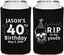Personalized Birthday Can Coolers - 40th Rip Youth | 20141