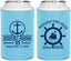 Personalized Birthday Can Coolers - 25th Nautical | 20168
