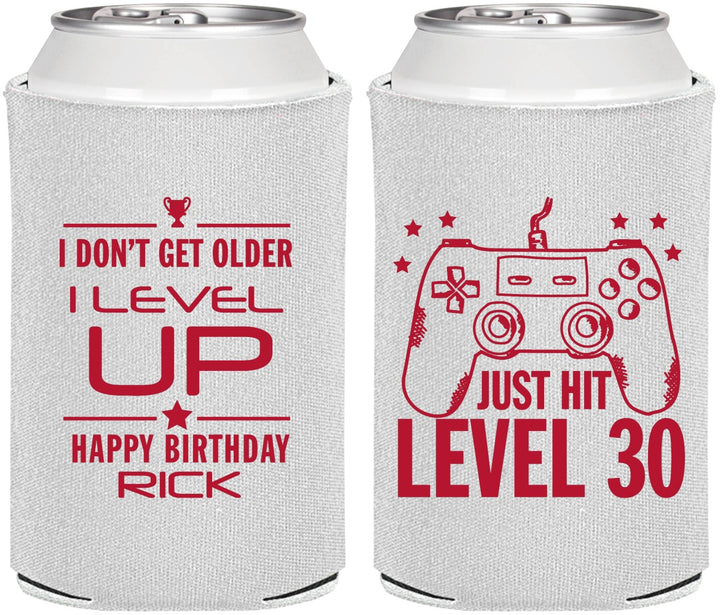 Personalized Birthday Can Coolers - 30th Video Games | 20179