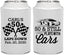 Personalized Birthday Can Coolers - 50th Race Car | 20187