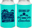 Personalized Birthday Can Coolers - Drink Up Beaches | 20206