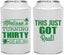 Personalized Birthday Can Coolers - 30th | 20213