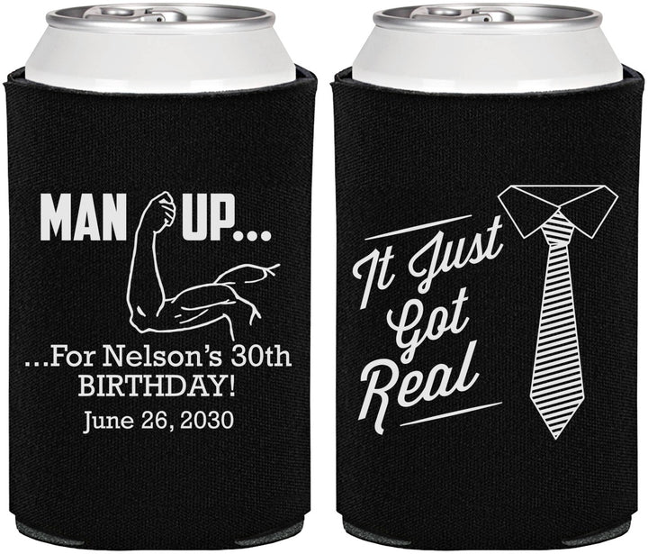 Personalized Birthday Can Coolers - 30th | 20234