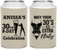 Personalized Birthday Can Coolers - 30th Flirty At Thirty | 20236