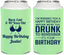 Personalized Birthday Can Coolers - 40th | 20237