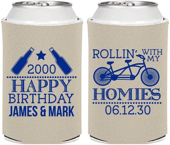 Personalized Birthday Can Coolers - 30th | 20259
