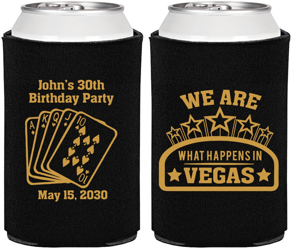 Personalized Birthday Can Coolers - 20th Las Vegas | 20263