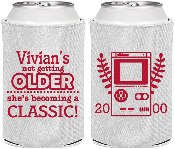 Personalized Birthday Can Coolers - 30th Video Games | 20267