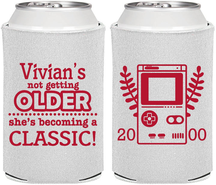 Personalized Birthday Can Coolers - 30th Video Games | 20267